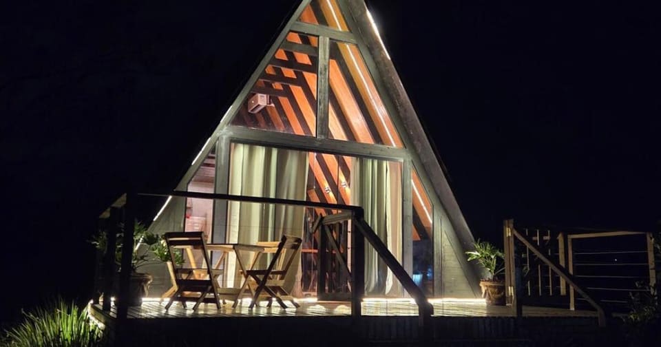 Chalé A-Frame Exclusivo com Lago Privativo — foto 2