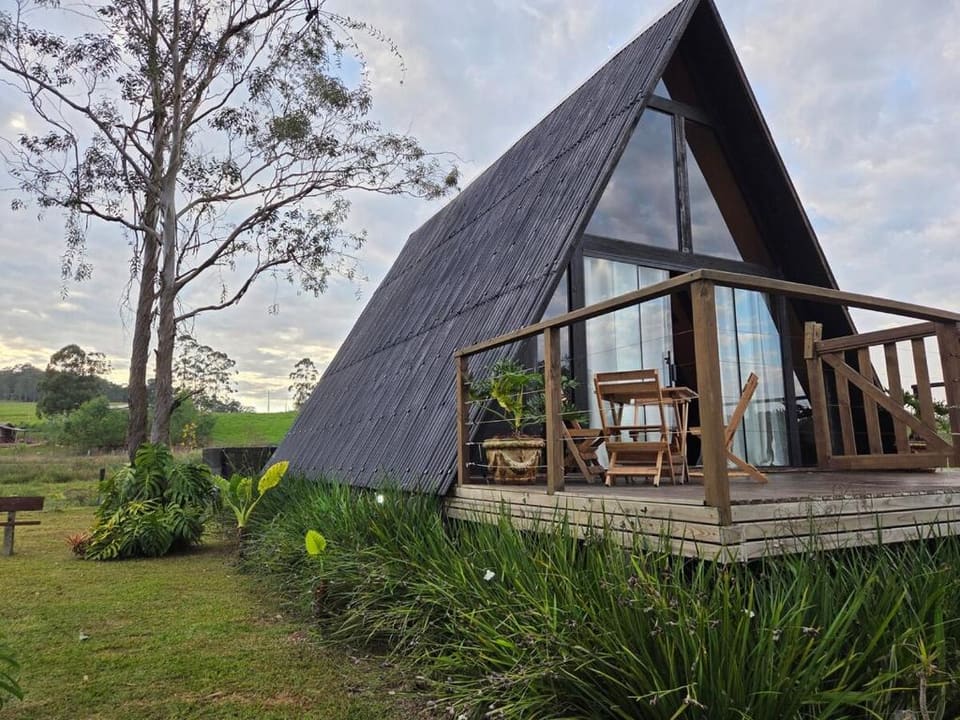 Chalé A-Frame Exclusivo com Lago Privativo — foto 9